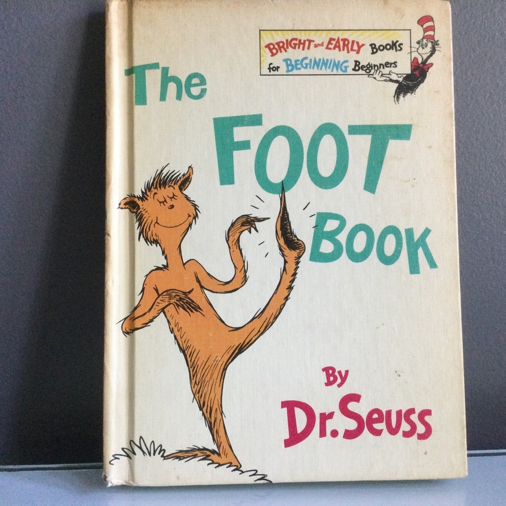 Vintage Dr Seuss The Foot Book